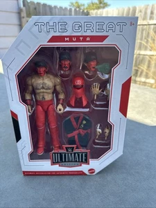 Pantalones rojos WWE ULTIMATE EDITION 25 The Great Muta MATTEL WRESTLING ACTION - Imagen 1 de 2