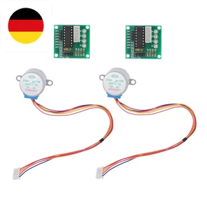 Schrittmotor 28BYJ-48 DC 5 V mit ULN2003-Treiber-Testmodul-Platine, 2 Stück - Bild 1 von 3