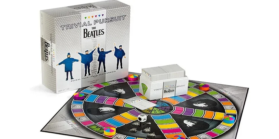 Beatles Trivial Pursuit Collectors Edition Board Game USAopoly