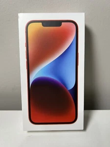 Apple iPhone 14 Midnight ~ 128GB ~ Model A2649 ~ EMPTY BOX ONLY! with sticker - Picture 1 of 3