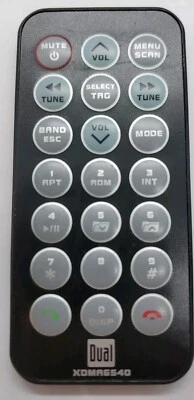 Original Dual XDMA6540 Remote Control - Image 1 of 3