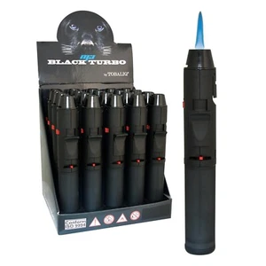 Black Turbo Sturmfeuerzeug Butan Brenner - Bild 1 von 4