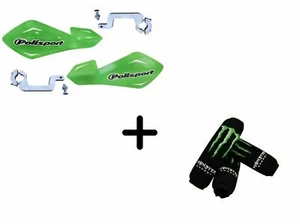 Kit Green Energy Guards & Shock Sox YTM200 K,L,N 1983-85 - Imagen 1 de 3