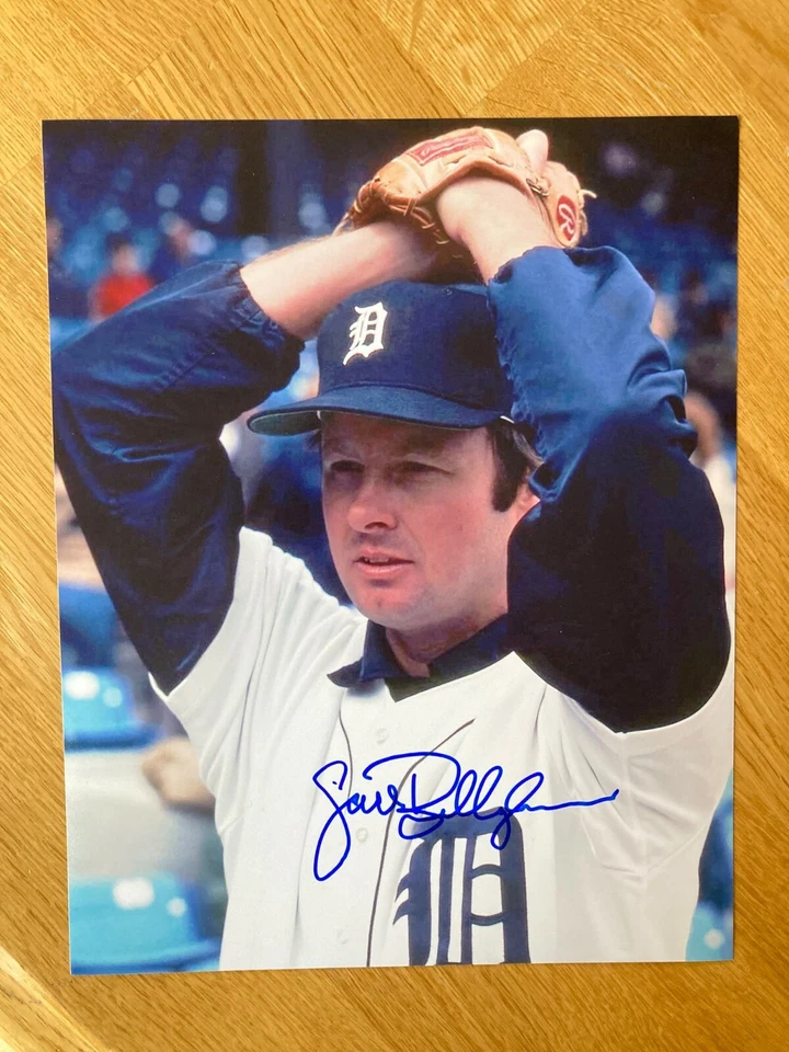 Tigers Jack Billingham signed 8x10 with WCOA  - Image 1 of 1