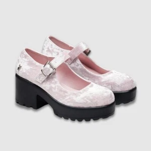 Calzado KOI Tira Playboy Mary Janes Tacón Dulce Vigilante Edición Rosa EE. UU. 9/EU40 - Imagen 1 de 12