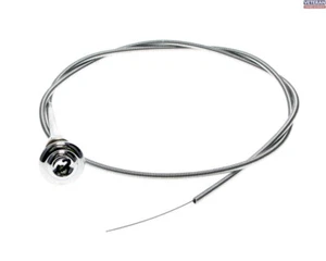 Choke Cable with Knob Chrome Knob 46 inch long 55-59 Chevy Pickup, Suburban - Picture 1 of 3