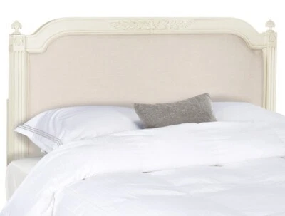 Safavieh Beige Linen Headboard, Reduced Price 2172707500 FOX6242B-F - Image 1 of 4