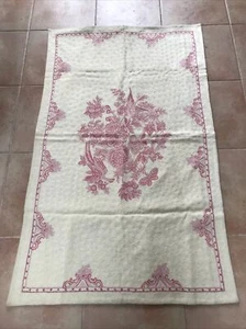 Ralph Lauren Blue Label Waitley Pink 100% Wool Chainstitch Bird Floral Rug 3'x5' - Picture 1 of 17
