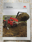 TRACTOR MASSEY FERGUSON 800 SERIES LOADER AND 390T TRACTOR LEAFLET