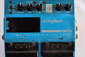 DIGITECH PDS 1002 Vintage Guitar Pedal TWO SECONDS DELAY Free Shipping - Picture 1 of 10