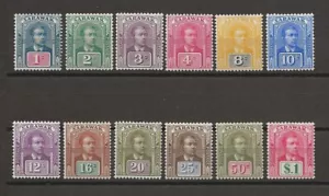 SARAWAK 1918 SG 50/61 POSTFRISCH - Bild 1 von 2