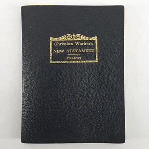 Christians Worker's New Testaments, KJV, Theme of Salvation 10th printing 1969 - Picture 1 of 8