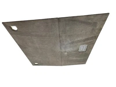 2017-2021 PORSCHE PANAMERA TURBO 971 REAR TRUNK SPARE TIRE COVER | SADDLE BROWN - Image 1 of 4