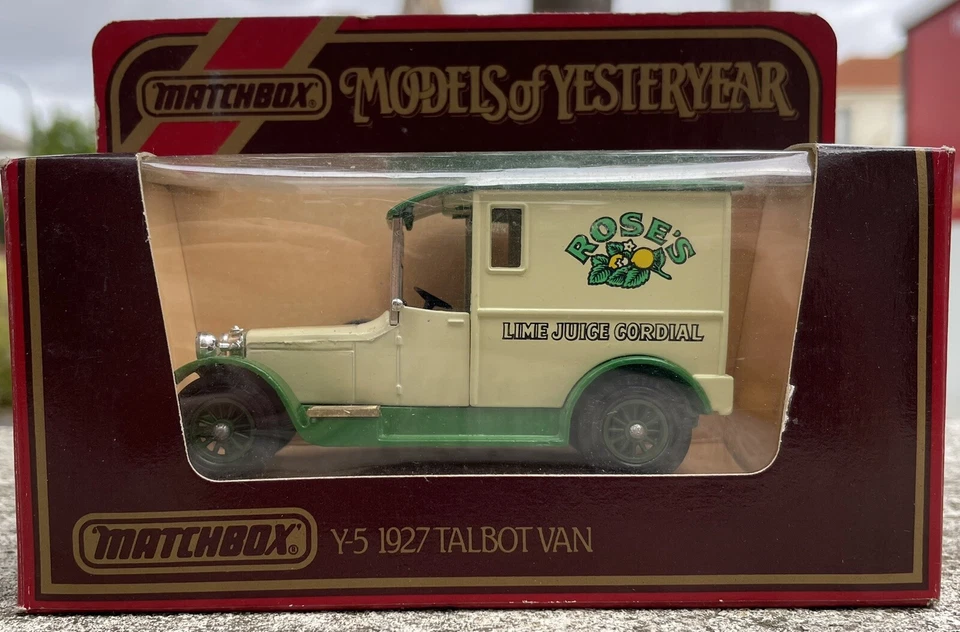 matchbox models of yesteryear Y-5 1927 Talbot Van Roses Lime Juice Cordial - Image 1 of 1