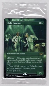 1x Gala Greeters *Borderless Box Topper Foil* - Streets of New Capenna - Sealed - Bild 1 von 1