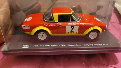 FIAT 124 ABARTH SPIDER 1:24 WRC N.30 RALLY DE PORTUGAL 1974 - Immagine 1 di 4