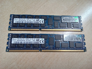 32 GB ( 2 x 16 GB )  DDR3-1866 PC3-14900R ECC registered Server RAM - SK Hynix