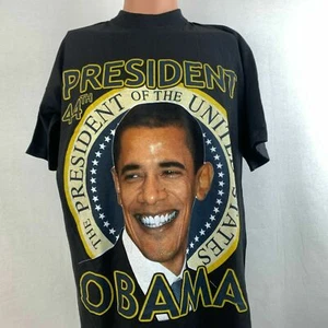 Barack Obama 44th President Of The United States T Shirt Black  - Picture 1 of 12