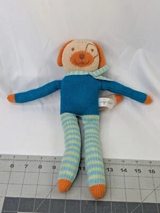 Angel Dear Knit Dog Plush 13.5 Inch Stuffed Animal Toy - Picture 1 of 8