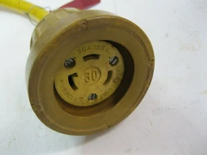Marine shore power adapters 30 amp 125 volt 12 inch extension - Bild 1 von 4