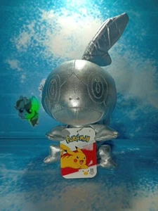 Muñeco de Peluche Pokemon Sobble 25 Aniversario Celebración 8" Plata Metálico Metal - Imagen 1 de 4