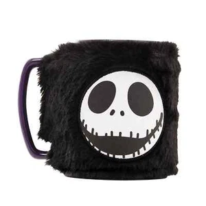The Nightmare Before Christmas Fuzzy Mug, 450ml Becher mit flauschigem Deckel, lizenziert - Bild 1 von 6