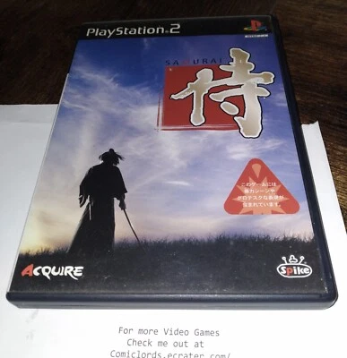 Way of the Samurai (Sony PlayStation 2 2002) PS2 Japan Import NTSC-J PLEASE READ - Image 1 of 4