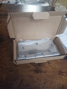 Baldwin SBR7025-003 Chrome 3.5 In Square Hinge  - Picture 1 of 5