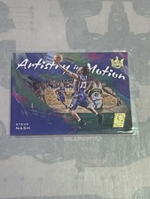 2021-22 Panini Court Kings Steve Nash Artistry In Motion
