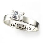 Harry Potter Engagement Rings Always 1.20 Ct White Stone Lab-Created