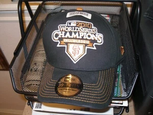 2010 San Francisco Giants World Series Champions New Era Official Clubhouse Cap - Picture 1 of 1