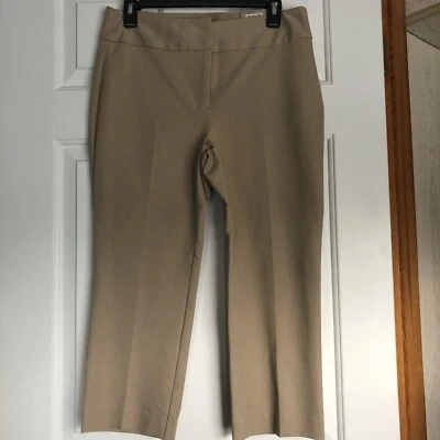 Laura Ashley beige colored capris size 6 - Image 1 of 4