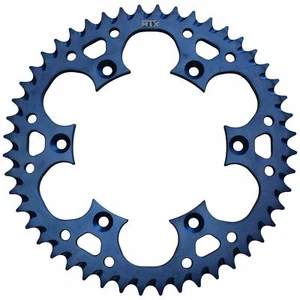 SPROCKET REAR MTX ZERO Alloy MX 251 48T #520 BLU - Picture 1 of 3