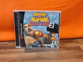 Ready Rumble Boxing Round 2 (Sega Dreamcast 2000) Complete CIB ~ Tested & Works