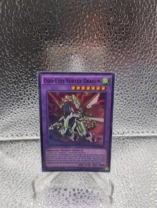 Yugioh! MP Odd-Eyes Vortex Dragon - PEVO-EN030 - Super Rare - 1st Edition LP - Picture 1 of 4