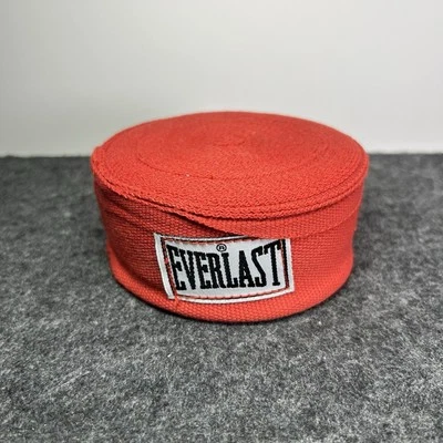 Boxing Tape Boxing Wrap Everlast Pro Style Hand Wraps 180 in RED - Image 1 of 4