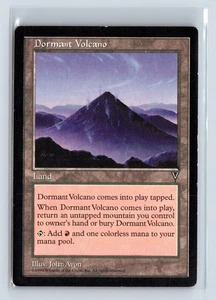DORMANT VOLCANO – MTG Magic the Gathering Card – Visions – Uncommon - Picture 1 of 6