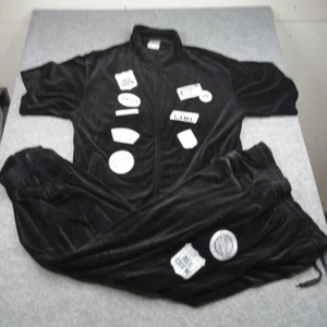 Southpole Track Suit Mens 2XL Velour Short Sleeve Zip Jacket Pants Set 90s Y2K - Picture 1 of 16