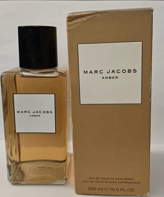 Marc Jacobs Amber por Eau De Toilette EDT con spray 300 ml / 10 oz rara caja antigua Foto 1 de 4