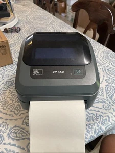 Zebra ZP450 CTP Thermal Label Printer - Bild 1 von 9