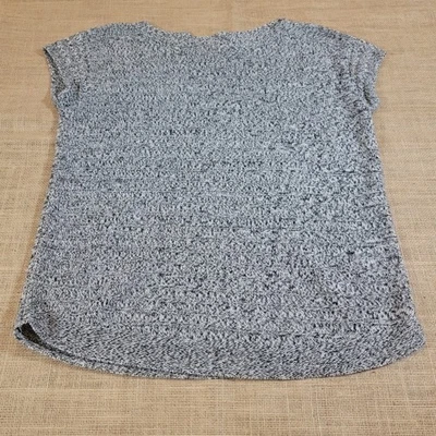 Talbots Petite Blouse Top 100% Linen Knit Cap Sleeve Women's Size Medium Petite - Image 1 of 4