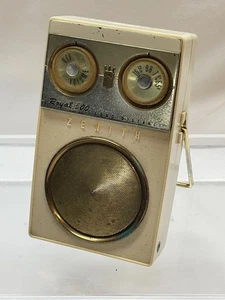 Radio Zenith Royal 500 Long Distance used hard wear and tear untested OWL EYES - Picture 1 of 8