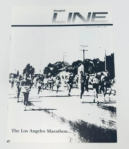Disneyland Line Vol. 19 #11 March 12, 1987 Cast Member News L.A. Marathon - Picture 1 of 3