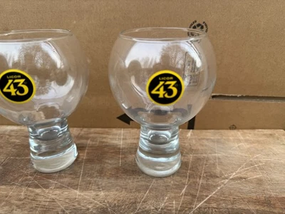 LICOR 43, GLÄSER, 2 STÜCK, TOP, COOL, SELTEN, EINWANDFREI - Bild 1 von 2