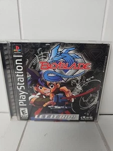 Beyblade Sony PlayStation 1 2002 CIB Komplett Black Label PS1 - Bild 1 von 4