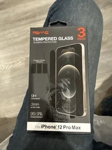 Primo Tempered Glass Screen Protector for iPhone 12/12Pro 13/13Pro 14 2pack - Photo 1 sur 1