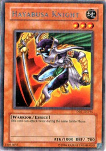 Hayabusa Knight - DB1-EN196 - Rare - Unlimited Edition - Moderately Played - Image 1 of 1