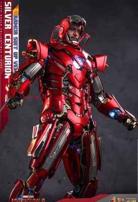 Hot Toys Ht 1/6 Mms618d43 Mk33 Plata Centurión Armadura Traje Iron Man 3 Acción Foto 1 de 4
