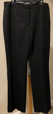 LE SUIT Womens Black Career Pants Slacks NWT - Sz 12 - Image 1 of 4
