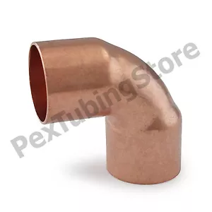 (10) 1" C x 1" C 90-Degree Copper Elbows - Picture 1 of 1